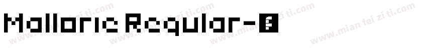 Mallorie Regular字体转换